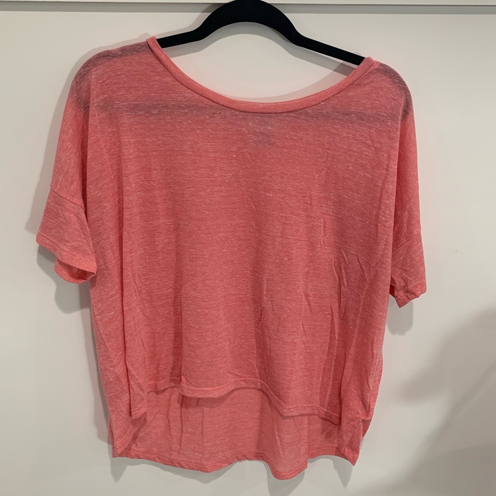 Bright pink comfy t-shirt